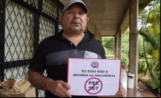 Coordenador da Fetraf de Pernambuco João Santos contra a PEC 287
