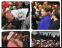 Mulheres da FETRAF/Brasil marcam presença na sanção da Lei do Feminicídio.