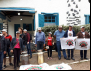 Agricultores Familiares da Fetraf RS realizam ato na Expointer em protesto a crise do leite